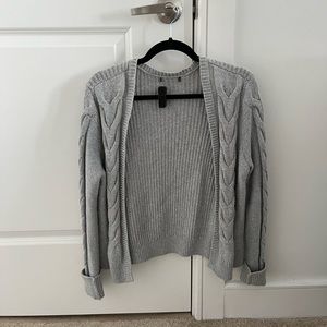 Grey Knit Sweater